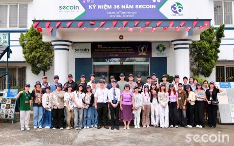 Secoin đón tiếp đoàn Giáo sư và sinh viên quốc tế tới thăm và trải nghiệm tại Secoin Hưng Yên